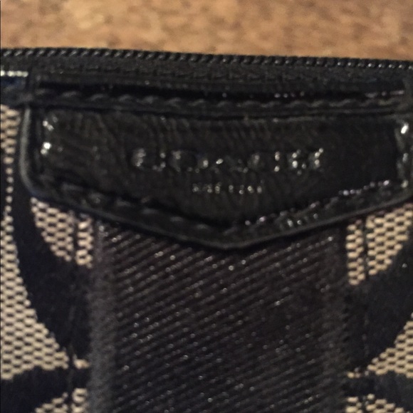 Genuine COACH black and grey wallet / wristlet - Picture 3 of 4